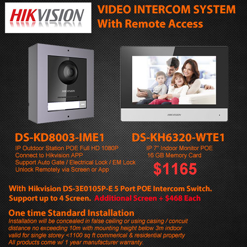 CCTV Installer Singapore